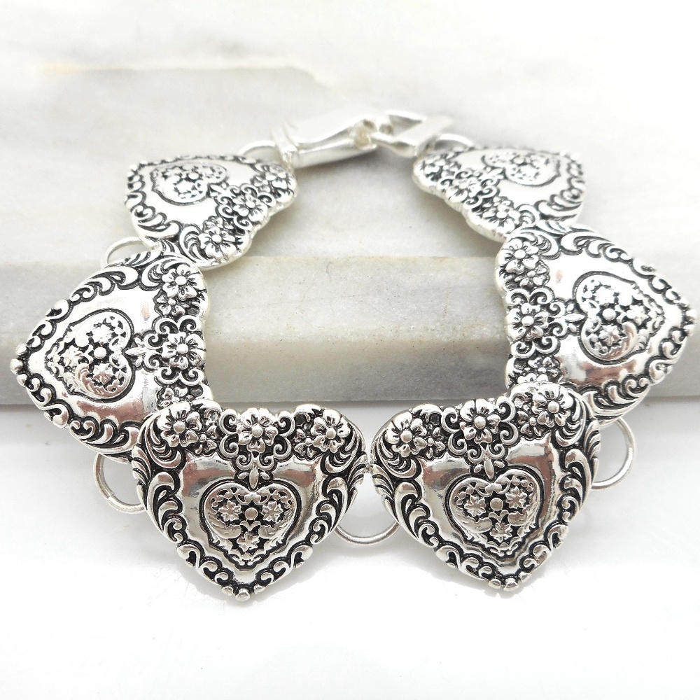 Heart Magnetic Handmade Spoon Replica Bracelet